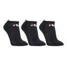 Kit Meia Fila Cano Curto Logo c/ 3 pares Kit Meia Fila Cano Curto Logo c/ 3 pares