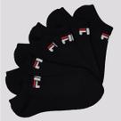 Kit Meia Fila Light 6 Pares Cano Curto Preto