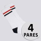 Kit Meia Fila Striped 4 Pares