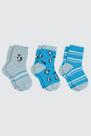 Kit Meia Infantil 3 Pares Pinguim 2630-989 Lupo