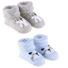 Kit Meia Infantil Com 2 Pares Recém-Nascido Menino - Pimpolho