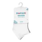 Kit Meia Infantil Pimpolho C3 00 A 15 Lisa/Cinza 88371