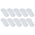 Kit Meia Invisível Mash 10 Pares Algodão Sem Cano Esportiva Kit Meia Invisível Mash 10 Pares Algodão Sem Cano Esportiva