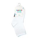 Kit Meia Lisa Pimpolho 16 a 20 Branco/Azul 8804 Kit Meia Lisa Pimpolho 16 a 20 Branco/Azul 8804
