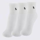 Kit Meia Lupo AM Sport Cano Médio Basic 3 Pares Branca