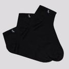 Kit Meia Lupo Cano Curto 9 Pares Preta
