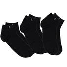 Kit Meia Lupo Walk Cano Curto 3 Pares Preta Kit Meia Lupo Walk Cano Curto 3 Pares Preta