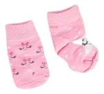 Kit Meia + Luva Rosa Puket - 0 A 4 Meses Kit Meia + Luva Rosa Puket - 0 A 4 Meses