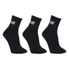 Kit Meia New Balance Cano Alto Logo C/3 Pares