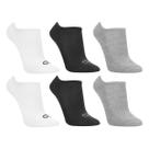Kit Meia Olympikus Invisível C/ 6 Pares Feminina