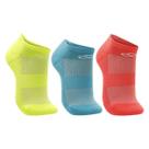 Kit Meia Olympikus Sem Cano Neon 3 Pares Feminino Kit Meia Olympikus Sem Cano Neon 3 Pares Feminino