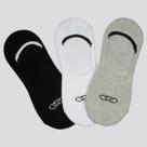 Kit Meia Olympikus Ult Invisível 3 Pares Branca, C