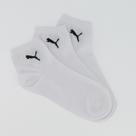 Kit Meia Puma 3 Pares Cano Médio Branca