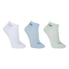 Kit Meia Puma Cano Médio Esportiva C/ 3 Pares Feminina