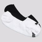 Kit Meia Puma Invisível 2 Pares Feminina Branca e Preta Kit Meia Puma Invisível 2 Pares Feminina Branca e Preta