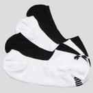 Kit Meia Puma Invisível 4 Pares Feminina Branca e Preta