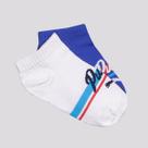 Kit Meia Puma Sapatilha 2 Pares Infantil Branca e Azul Kit Meia Puma Sapatilha 2 Pares Infantil Branca e Azul