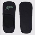 Kit Meia Puma Sapatilha 2 Pares Verde e Cinza