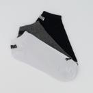 Kit Meia Puma Sapatilha 3 Pares Cano Curto