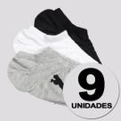 Kit Meia Puma Sapatilha 9 Pares Feminina Sortida Kit Meia Puma Sapatilha 9 Pares Feminina Sortida