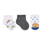 Kit Meia Selene BB Masculino 17 à 20 Bc/Cz/Az