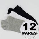Kit Meia Selene Sapatilha 12 Pares