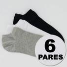 Kit Meia Selene Sapatilha 6 Pares