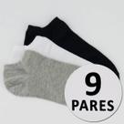 Kit Meia Selene Sapatilha 9 Pares