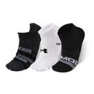 Kit Meia Under Armour Essentials Invisível 6 Pares Unissex Kit Meia Under Armour Essentials Invisível 6 Pares Unissex