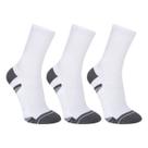 Kit Meia Under Armour Performance Cotton C/ 3 Pares