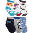 Kit Meia Youdelos Recém Nascido C/06 Pares Estampas Variadas