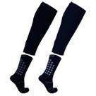 KIt Meião Cortado e Meia Multi Esportes Vistho - Preto
