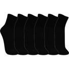 Kit Meias 6 Pares T08720 Cano Médio 39 ao 43 Preto Trifil