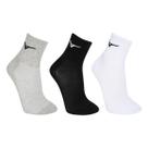 Kit Meias Cano Médio Mizuno Basic 3 Pares
