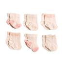 Kit Meias Colorida Básica 6 Pares Recém Nascido Marca Totó Kit Meias Colorida Básica 6 Pares Recém Nascido Marca Totó