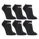 Kit Meias Fila Cano Curto Logo 6 pares Kit Meias Fila Cano Curto Logo 6 pares