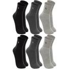 Kit Meias Masculina Meia Lupo Cano Médio 6x Pares -