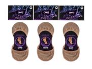 Kit meias onfit mini 3 pares algodão nude bege tam 33 34 35