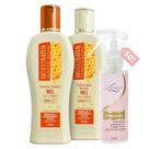 Kit Mel 1 Shampoo 1 Cond 250ml + Finalizador Obrigatório Lourre 120ml