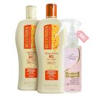 Kit Mel 1 Shampoo 1 Cond 500ml + Finalizador Obrigatório Lourre 120ml