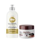 Kit Mel Cola 250g + Ativador Vivo Crespa Bio Glamour 300ml