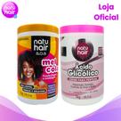 Kit Mel Cola SOS 1 kg + Creme para Pentear Natuhair Ácido Glicólico 1kg