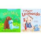 Kit - Mel E Milu + O Pequeno Leonardo