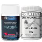 Kit Melatonina Gummys Abihto Creatina Pura Ultramicronizada