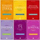 Kit Melhores Livros Clássicos da Literatura da Lingua Portuguesa 6 Vols Ideal Para Estudar Enem Vestibular com Questões