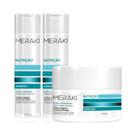 Kit Meráki Nutrição Shampoo + Condicionador + Máscara Capilar