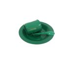 Kit Merenda Escolar Verde Prato Colher Caneca Plástica 300 ML - 50 Pçs