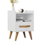 Kit Mesa de Cabeceira Kratos Branco - VRK COMERCIO ON-LINE Kit Mesa de Cabeceira Kratos Branco - VRK COMERCIO ON-LINE