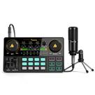 Kit Mesa De Som E Microfone Maono Caster Lite USB/Bluetooth - AU-AM200 S1