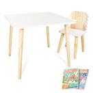Kit Mesa e Cadeira Infantil Dinossauro
